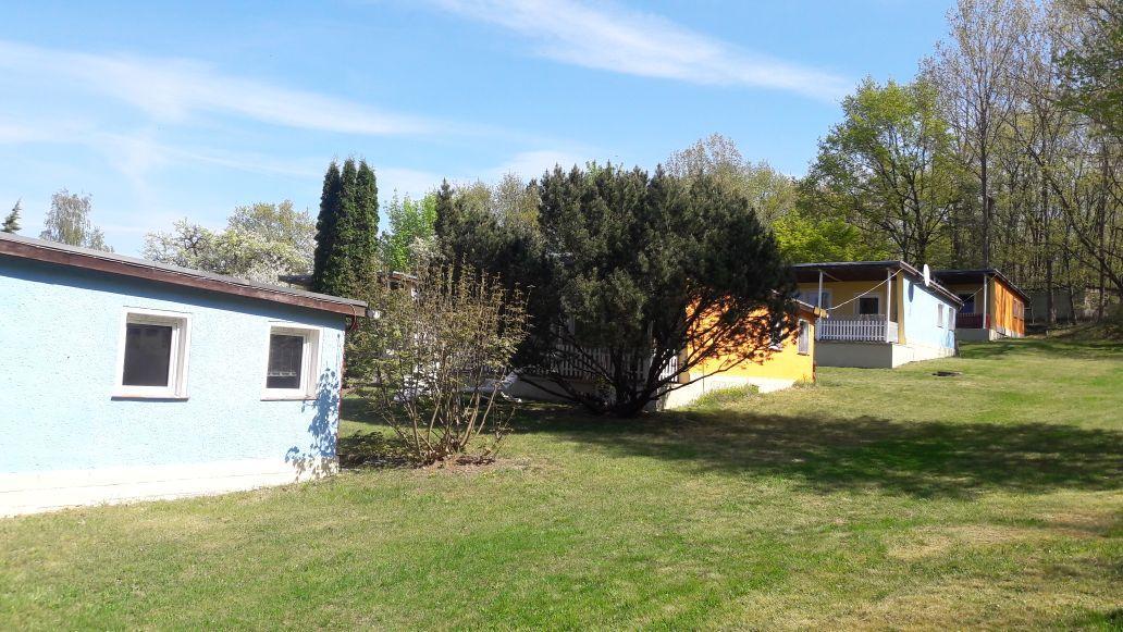 Bungalows Zur Alten Faehre Werder  Exterior foto